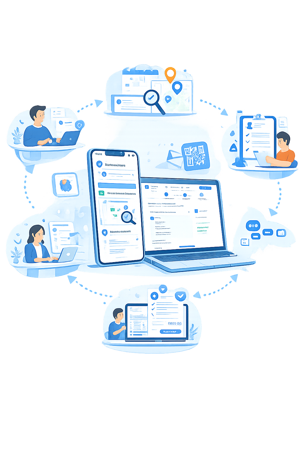 6-Schritte Buchungsassistent