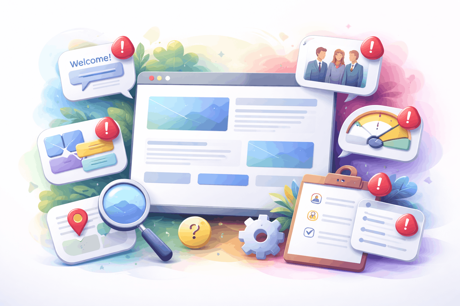 Die 7 häufigsten Fehler auf Unternehmenswebsites (und warum sie richtig Geld kosten)